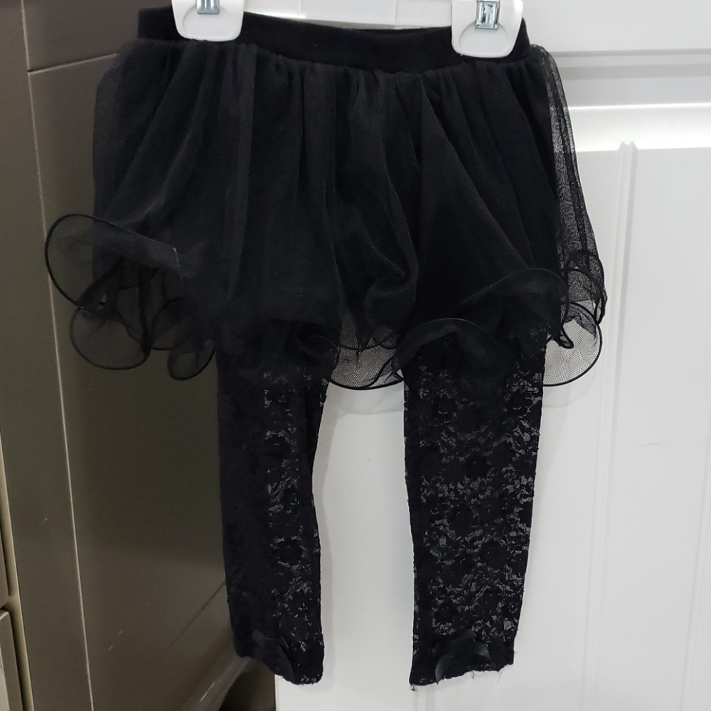 Girls skirt with leggings attached